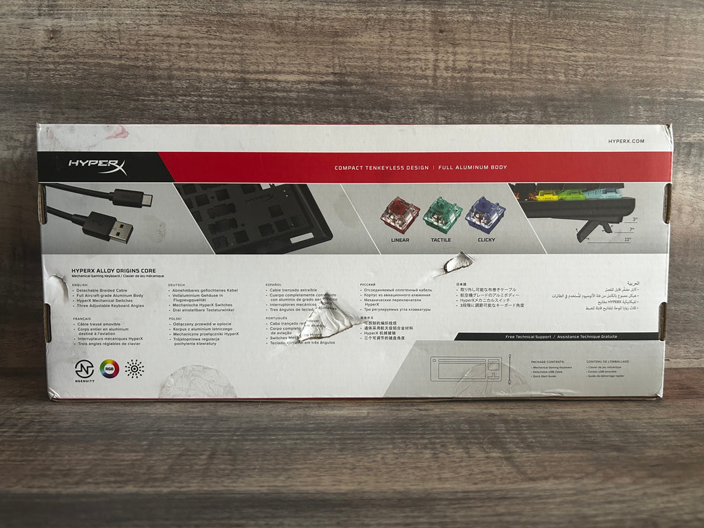 Hyperx Alloy Origins Keyboard